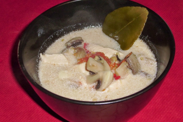 Kreolska zupa kokosowa