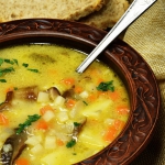 Krupnik orkiszowy ze...