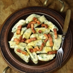 Kluski twarogowo-ziołowe