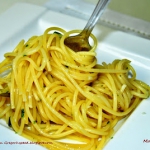 Spaghetti z oliwą i...