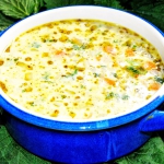 Zupa wiosenna z pokrzywy