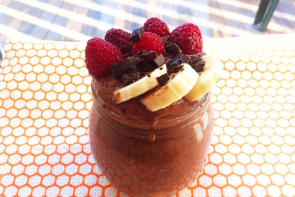 Pyszny i zdrowy pudding czekoladowy w wersji fit