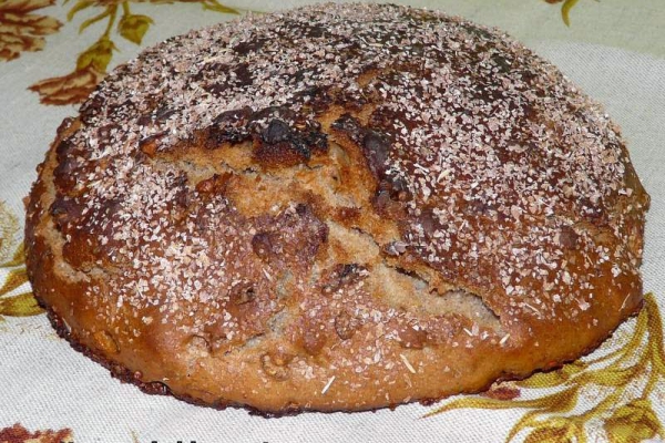 Hätäleipä - Fiński chleb awaryjny z orzechami
