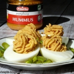 Jaja faszerowane hummusem