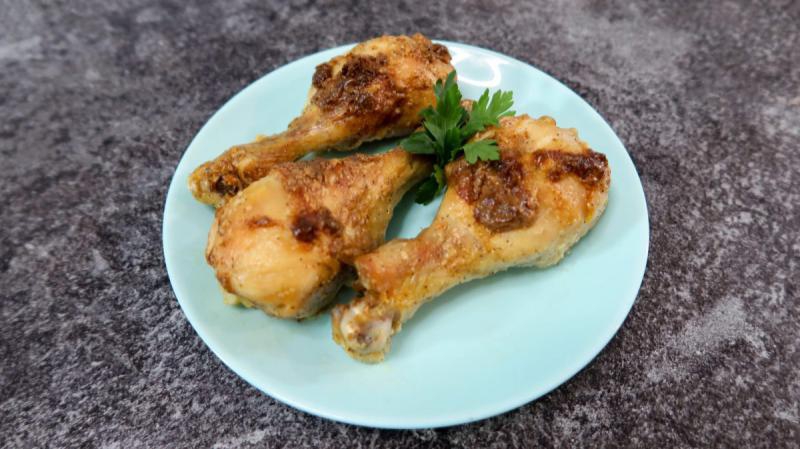 Podudzia z kurczaka w majonezie + film