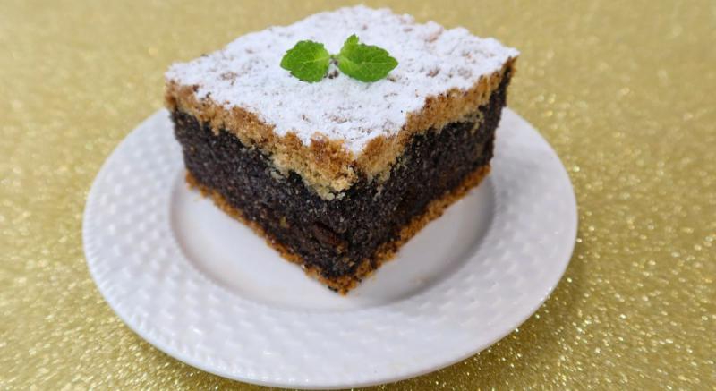 Makowiec na kruchym cieście + film