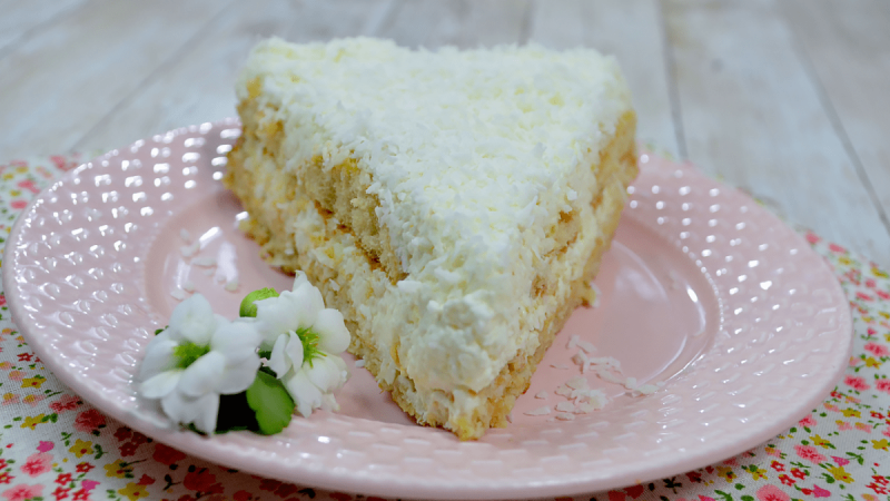 Ciasto kokosowa Princessa + film