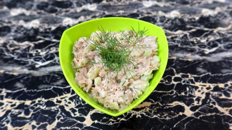 Pasta z tuńczykiem i ogórkiem + film