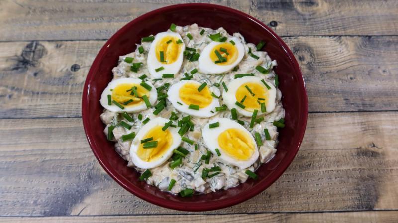 Jajka w sosie tatarskim + film