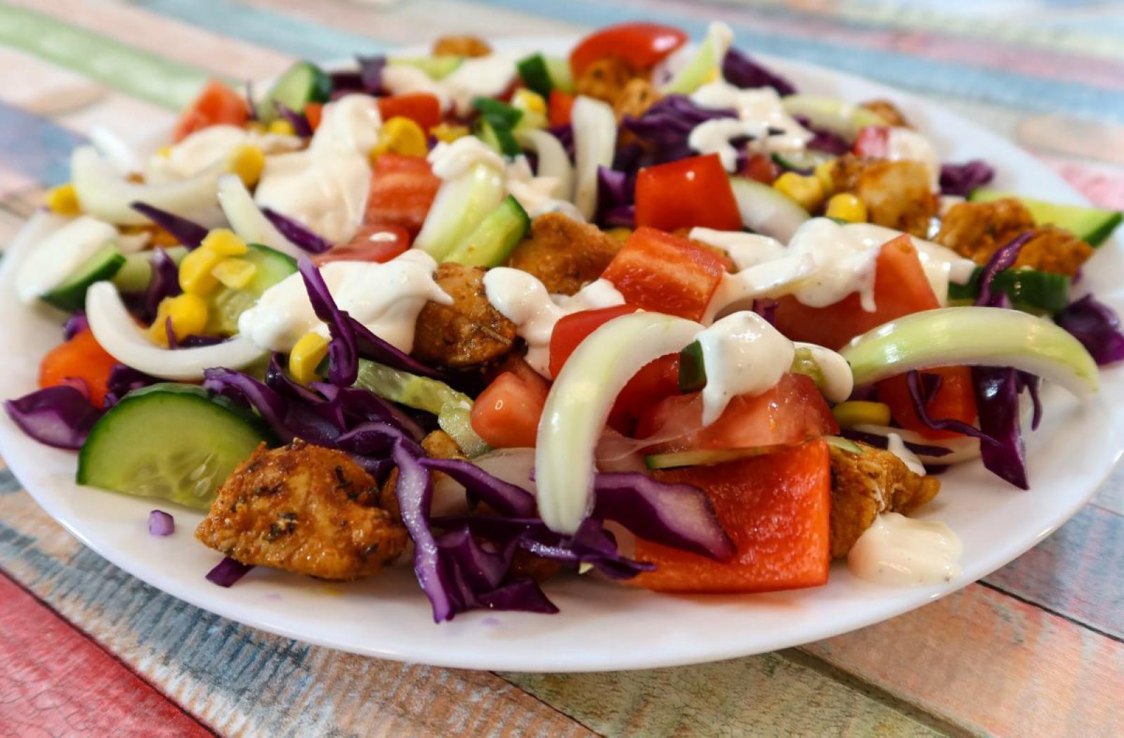 Sałatka Kebab + film