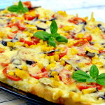 Pizza na chlebie + film