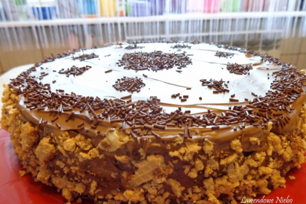 Tort orzechowo - czekoladowy Ferrero Rocher