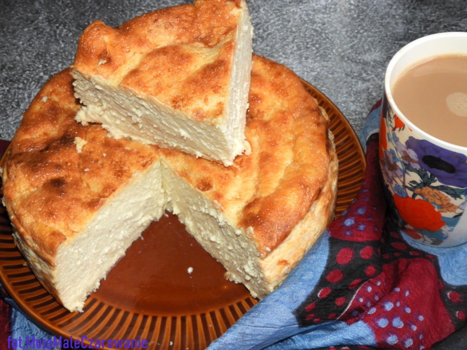 Sernik bananowo - kokosowy