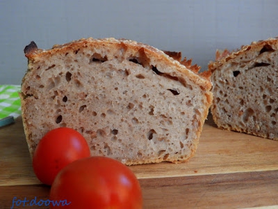 Chleb mieszany z kaszą gryczaną na zakwasie