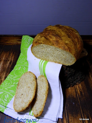 Hiszpański wiejski chleb na drożdżach - Pan Rustico