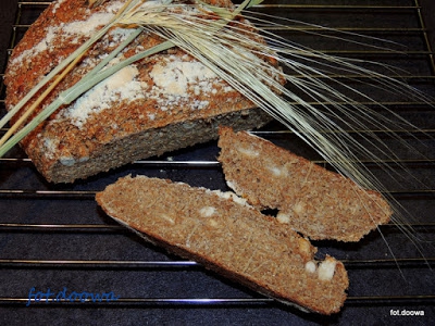 Chleb Drwala z białą fasolką