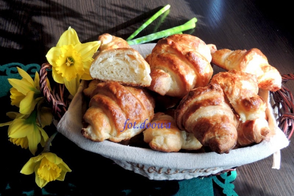 Croissanty wprost z Francji czyli   Wypiekanie na śniadanie