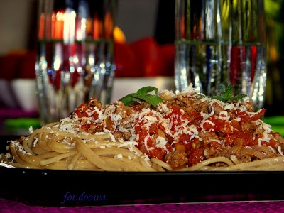 Spaghetti bolognese według Przemka
