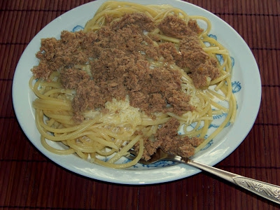 Spaghetti z tuńczykiem