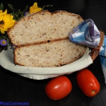 Chleb gryczany z cebulką
