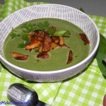 Zielona zupa ziemniaczana