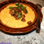 Zupa z ciecierzycy z tofu