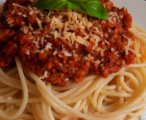 Makaron z Sosem Bolońskim (Spaghetti Bolognese)
