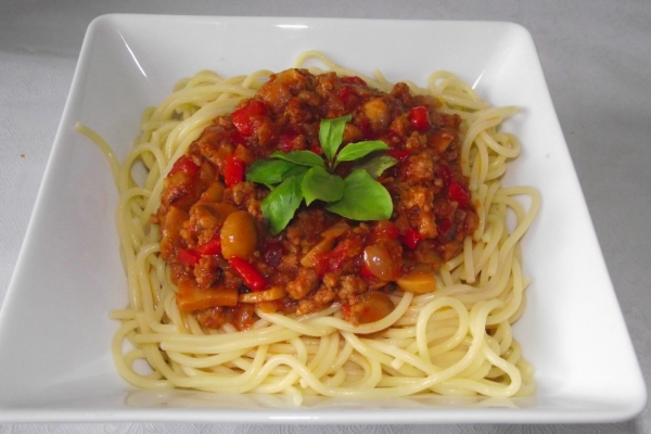 Spaghetti bolognese a la elwirski