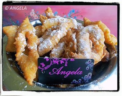 Faworki po włosku - Angel wings (Italian recipe) - Le chiacchiere (i cenci) di Carnevale