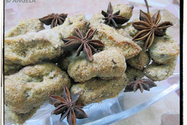 Anyżki z włoskiego miasteczka Cascia - Aniseed Cookies from Cascia - Biscotti all anice delle Apette di Cascia