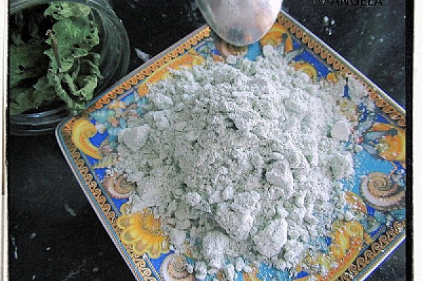 Sól pokrzywowa i zielone pesto - Nettle Salt And Green Pesto Recipe -Sale all ortica ed il pesto verde