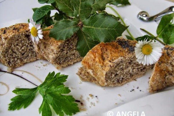 Bułki grahamowe z siemieniem lnianym - Graham Flaxseed Bread Recipe - Pane ai grani antichi con semi di lino