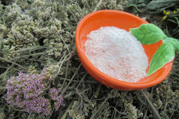 Sól krwawnikowa (na trawienie) - Yarrow Aromatic Salt - Sale aromatizzato al millefoglie