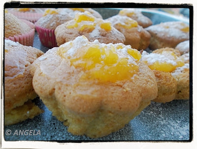 Mini babeczki z lemon curd - Mini Bundt Cakes With Lemon Curd Filling - Mini Bundcake al limone e lemon curd