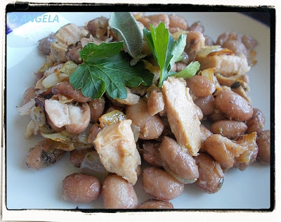 Fasola z tuńczykiem - Beans & Tuna Recipe - Ricetta tonno fagioli e cipolla
