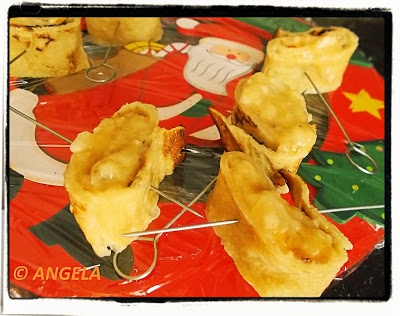 Ślimaki naleśnikowe z kremem bananowym - Banana Pancake Rolls Recipe - Girelle di crepes con la crema alle banane