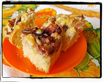 Ciasto ze śliwkami i dynią - Plum and Pumpkin Cake - Torta alle prugne e zucca