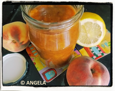 Konfitura brzoskwiniowa -  Peach Jam - Marmellata di pesche