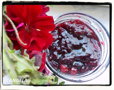 Konfitura z żurawiny - Cranberry Jam - Confettura di mortella di palude