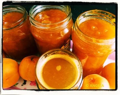 Konfitura i sok z moreli - Apricot Juice and Preserve - Confettura e succo di albicocche