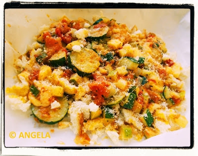 Zapiekanka warzywno-serowa - Cheese&vegetables gratin - Gratin alle zucchine con formaggi