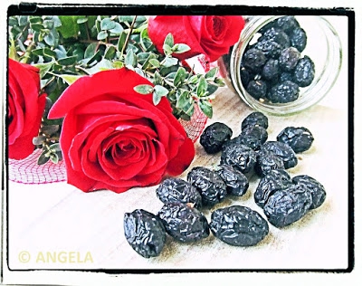 Czarne oliwki suszone - Black dried olives - Olive nere essiccate
