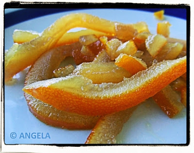 Kandyzowana skórka pomarańczowa (łatwy przepis) - Candied Orange Peel Recipe - Scorze d arancia candite