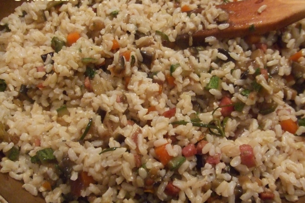 Risotto z warzywami - Risotto with vegetables - Risotto con le verdure