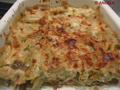 Lasagne z karczochami po kalabryjsku - Lasagne with artichokes (Calabrian recipe) - Lasagne ai carciofi (ricetta Calabrese)