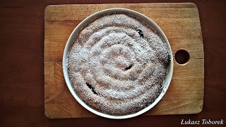Kurche ciasto ślimak z wiśniami