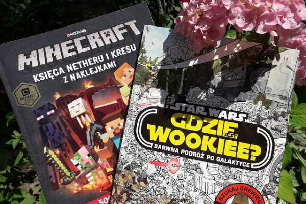 Minecraft i Star Wars - czyli książeczki dla chłopców ;-)