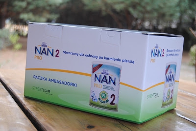 Coś dla najmłodszych- mleko modyfikowane Nestle Nan Pro2