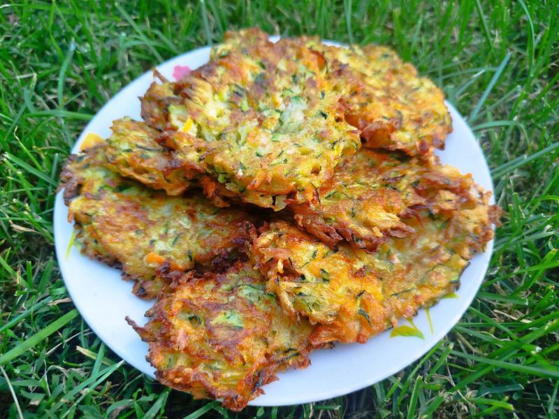 Placki z cukinii