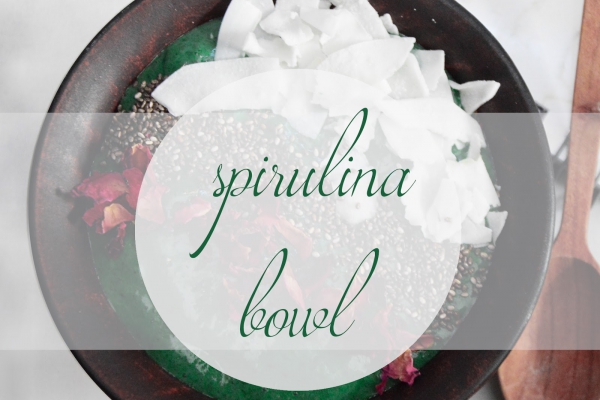 spirulina bowl